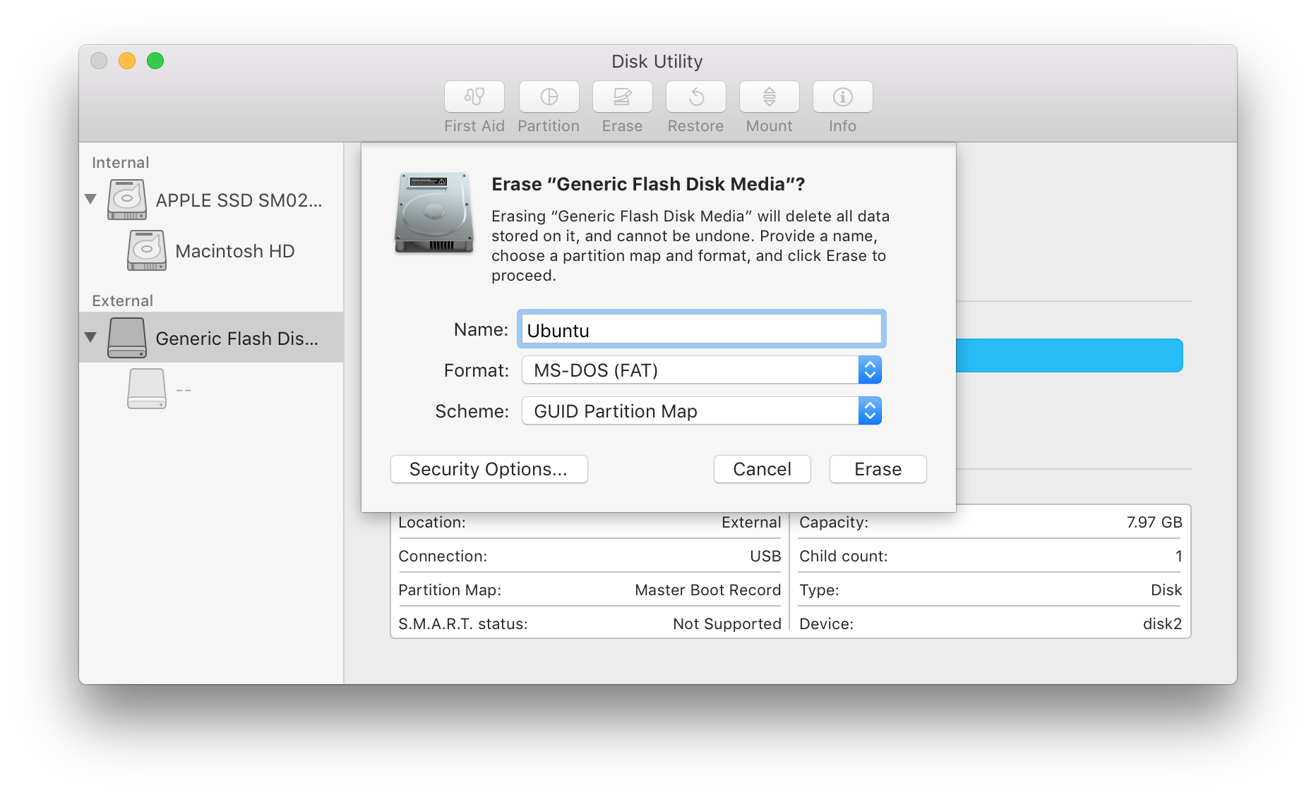 How To Install A Bootable Flash Drive For Ubuntu On Mac